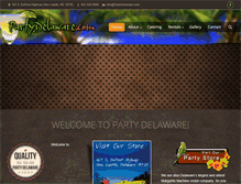 Tablet Screenshot of partydelaware.com